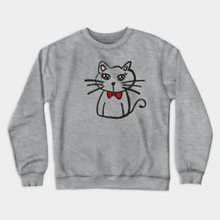 Kitty Kitty around the world Crewneck Sweatshirt